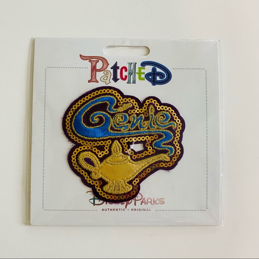 Disney Patched Aladdin Genie Patch